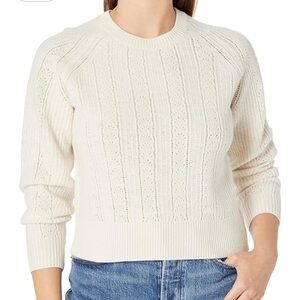 Club Monaco Pointelle Wool Sweater